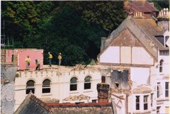 Demolition of Braybrooke Terrace c1998